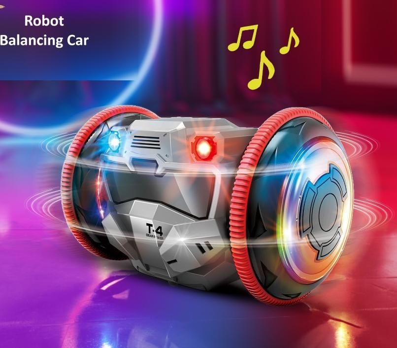 RoboMaxCar 360 Degree Rotation Balance Toy Car for kids