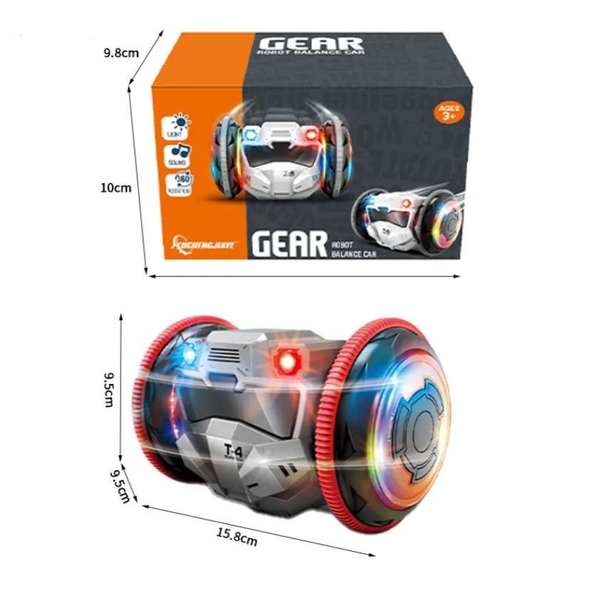 RoboMaxCar 360 Degree Rotation Balance Toy Car for kids