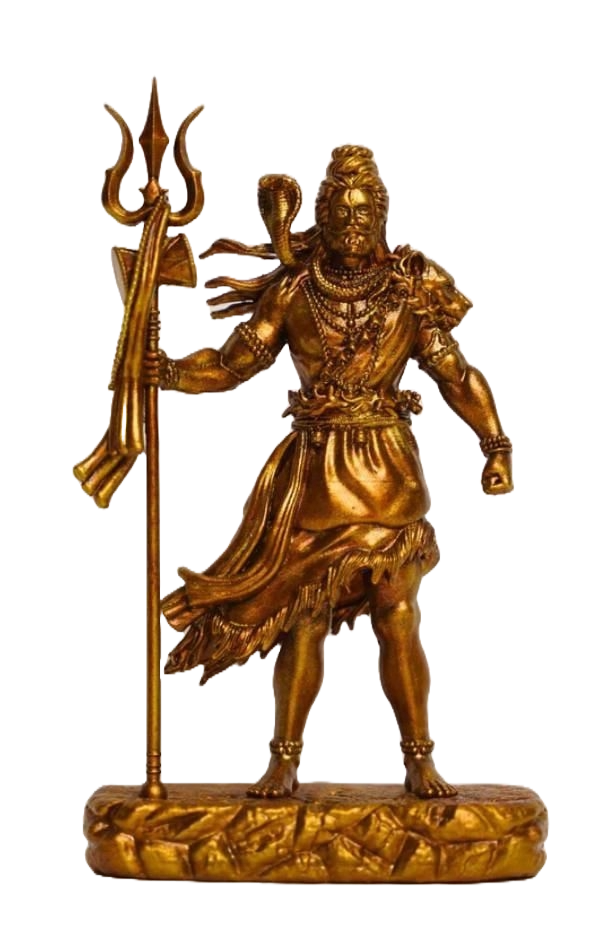 Shiva Statue Car Dashboard Idol