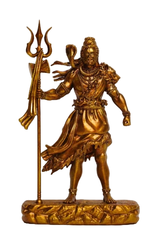 Shiva Statue Car Dashboard Idol